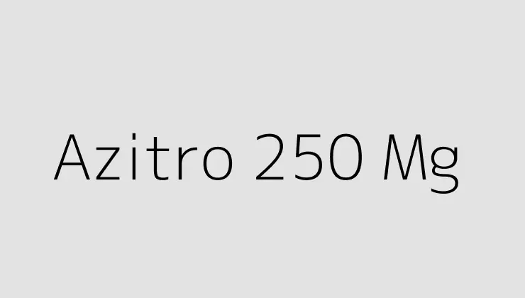 Azitro 250 Mg.